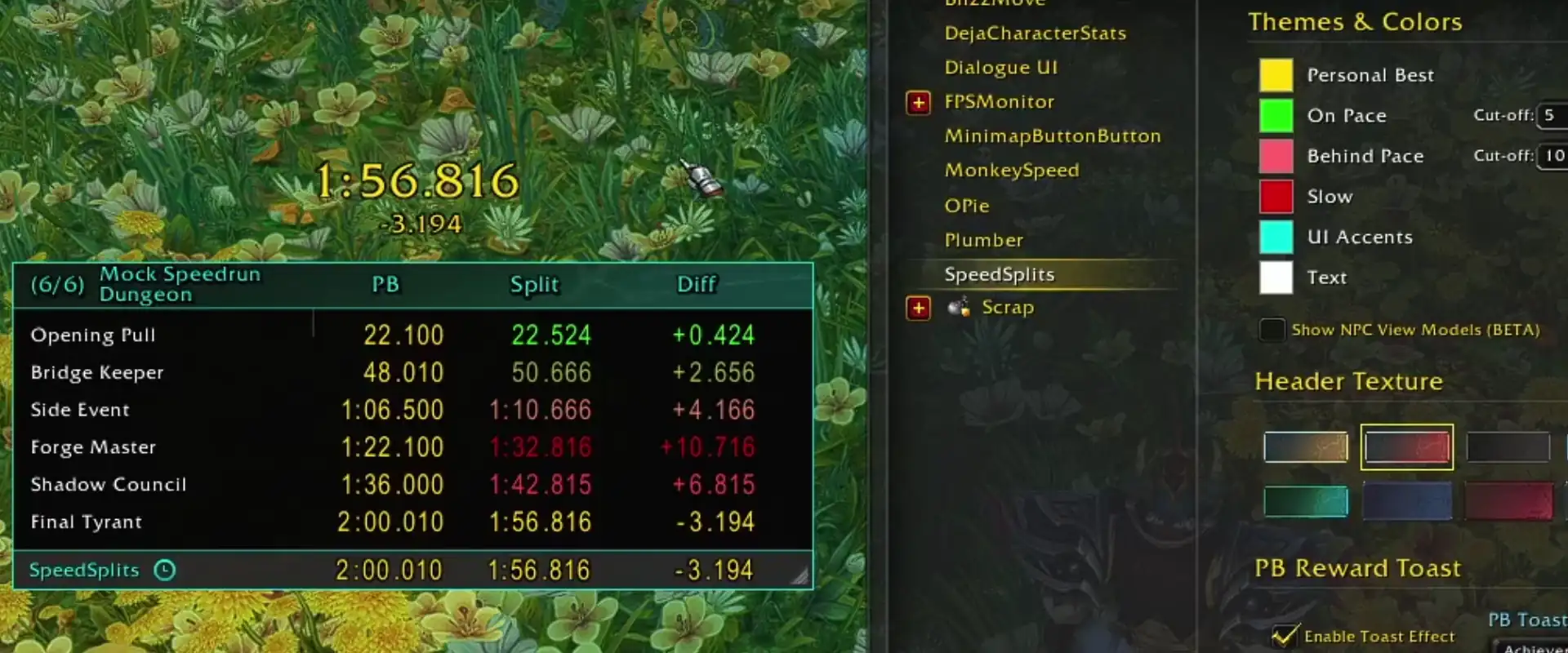SpeedSplits Overview